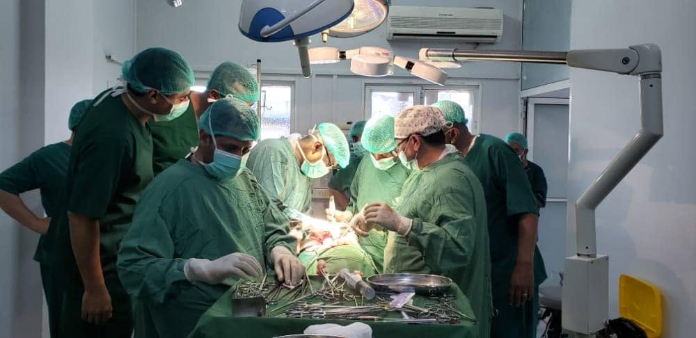 غرفة العمليات في المستشفى